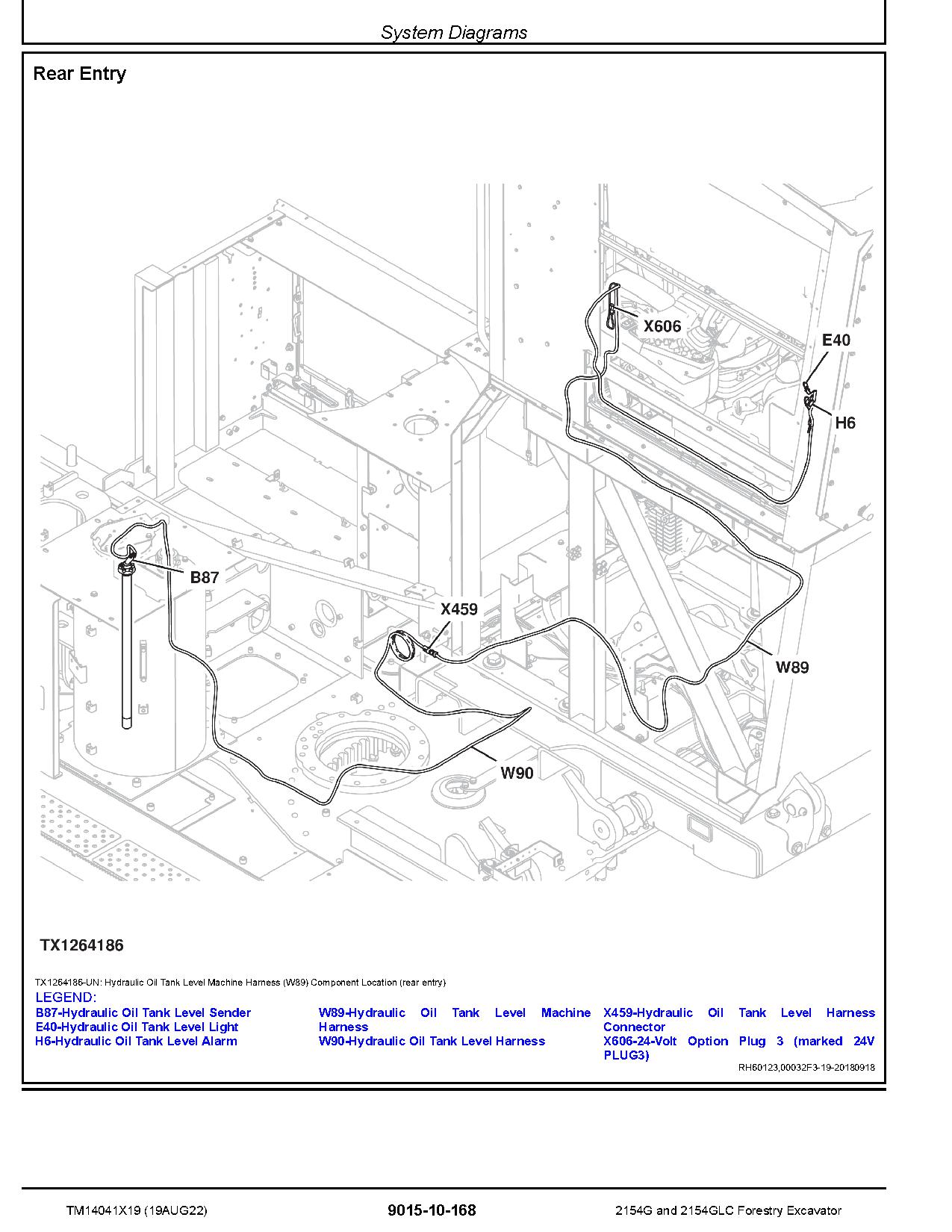 John Deere 2154G 2154GLC Forestry Excavators Operation Test Manual TM14041X19 (2)
