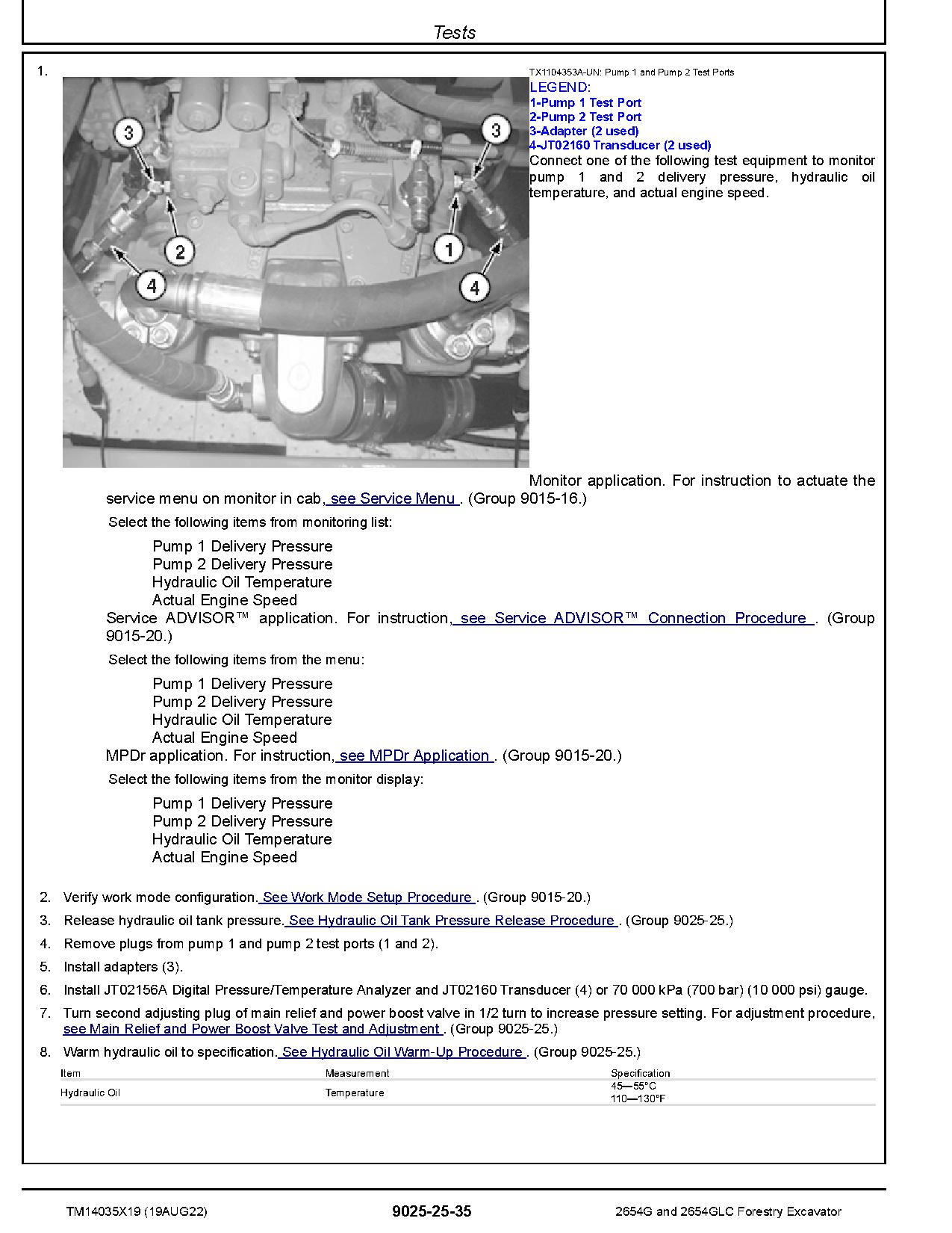 John Deere 2654G Forestry Excavators Operation Test Manual TM14035X19 (4)