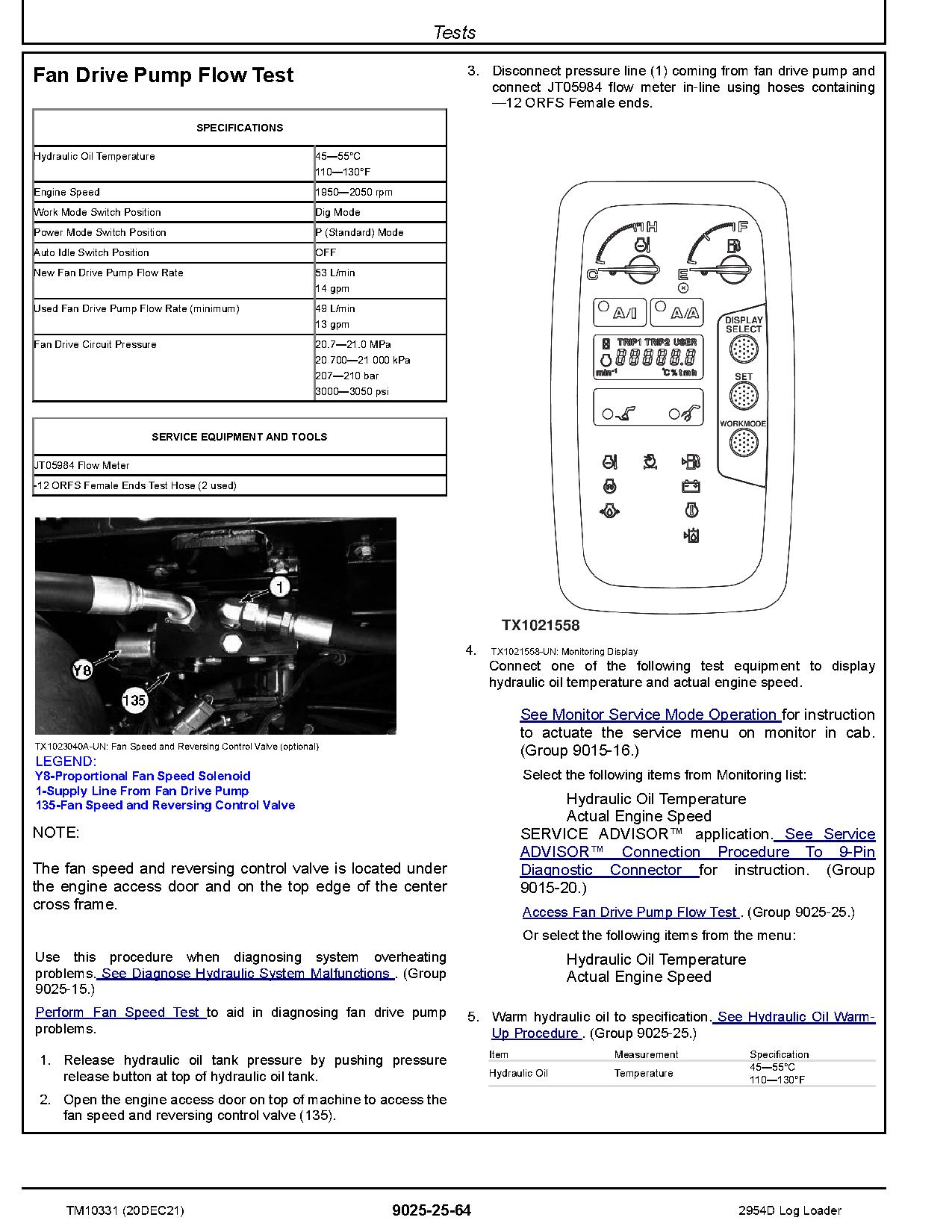 John Deere 2954D Log Loaders Operation Test Manual TM10331 (4)