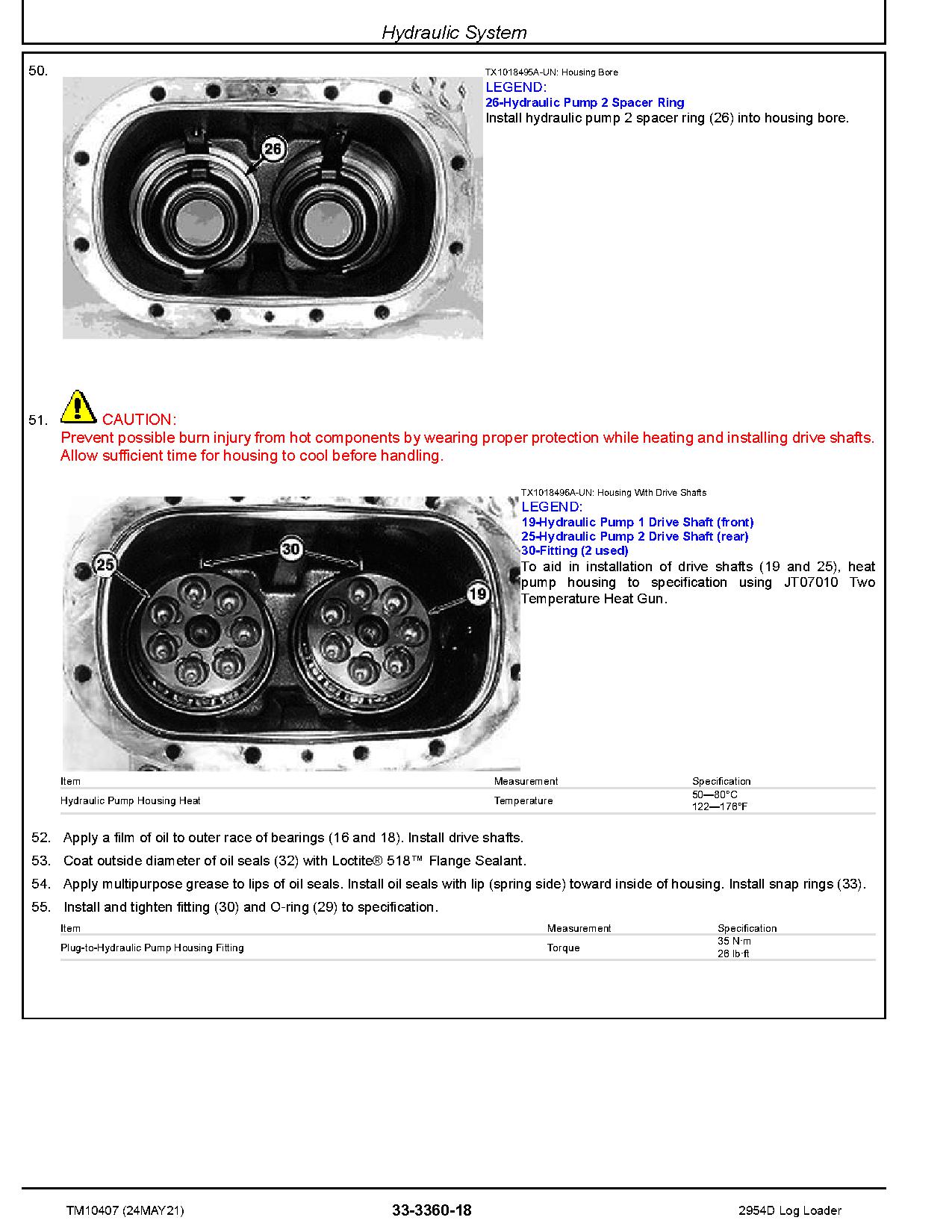 John Deere 2954D Log Loaders Repair Manual TM10407 (4)