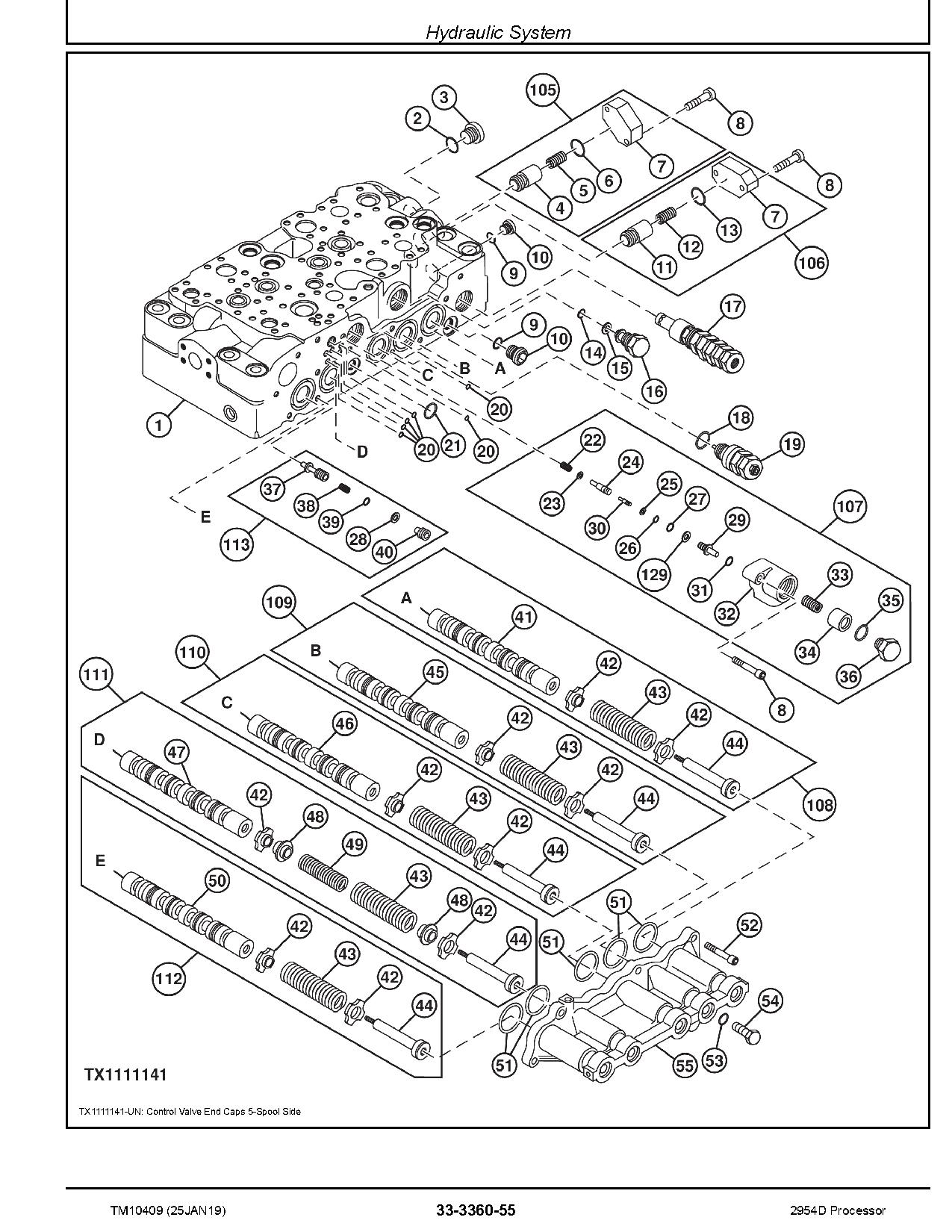 John Deere 2954D Processors Repair Manual TM10409 (4)