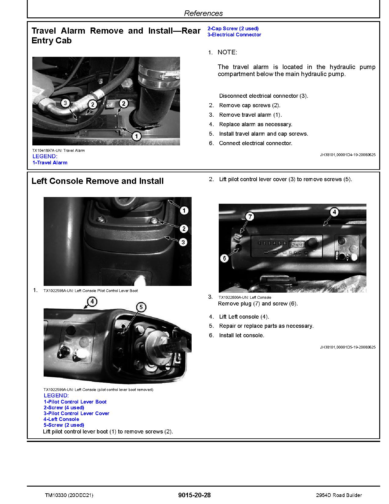 John Deere 2954D Road Builders Operation Test Manual TM10330 (3)