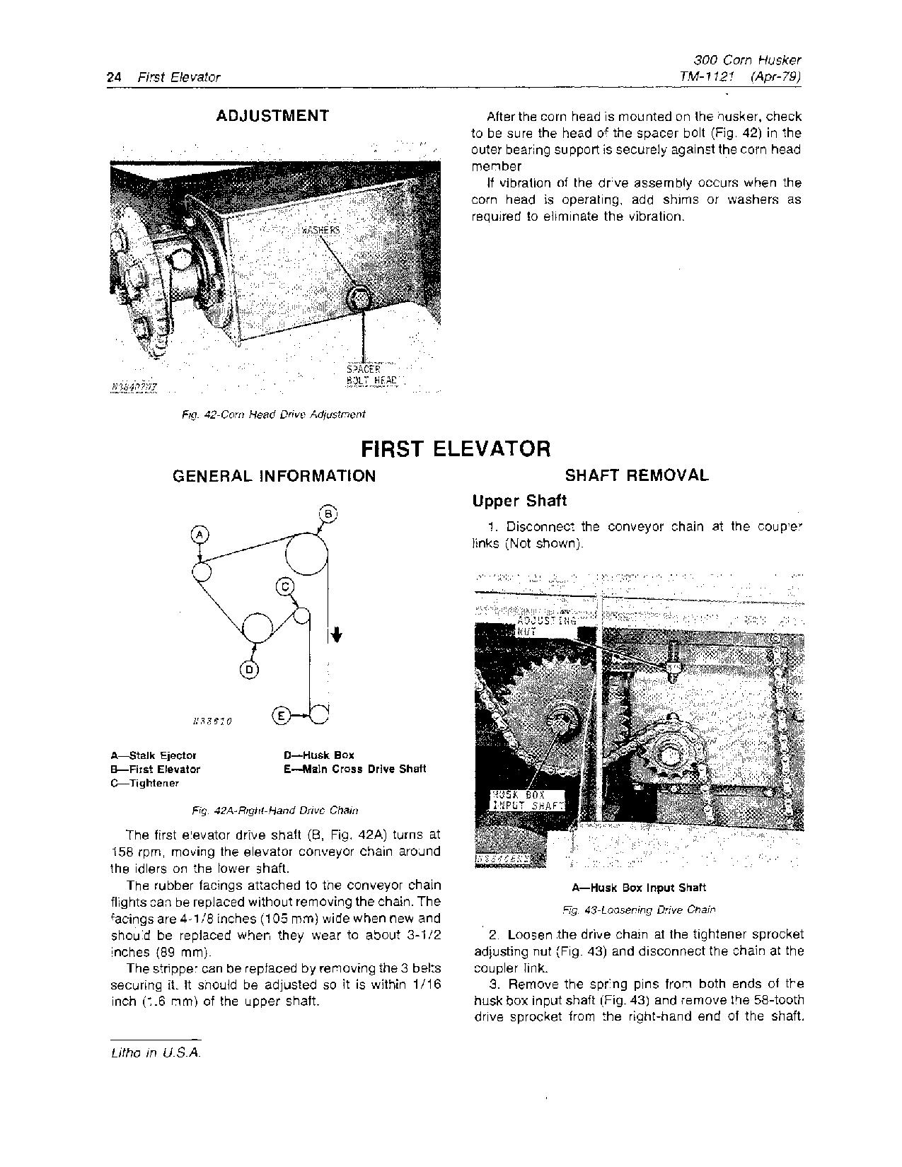 John Deere 300 Corn Haskers Technical Manual TM1121 (3)