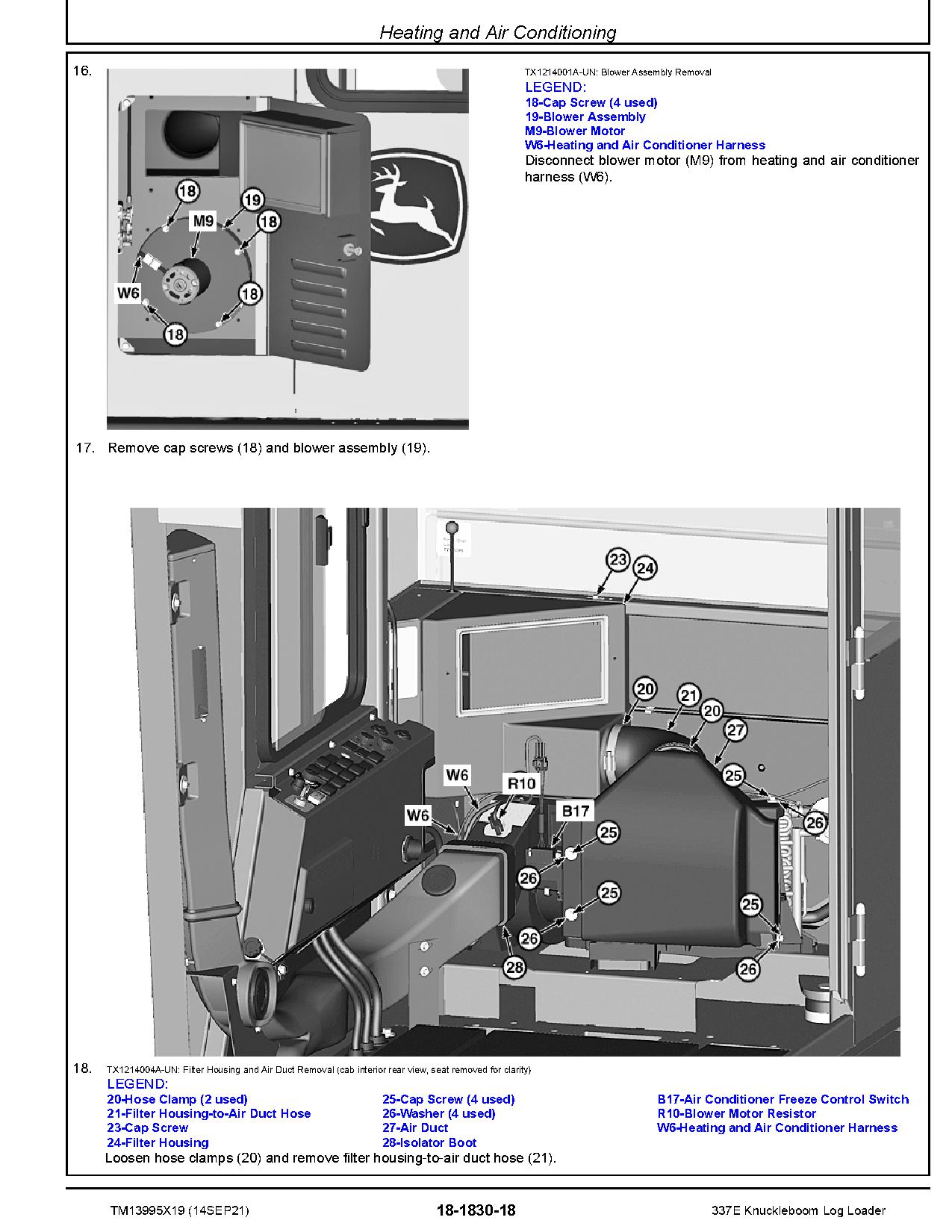 John Deere 337E Knuckleboom Log Loaders Repair Manual TM13995X19 (3)