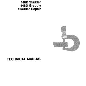 John Deere 340D 440D 448D Skidders Repair Manual TM1437 (1)