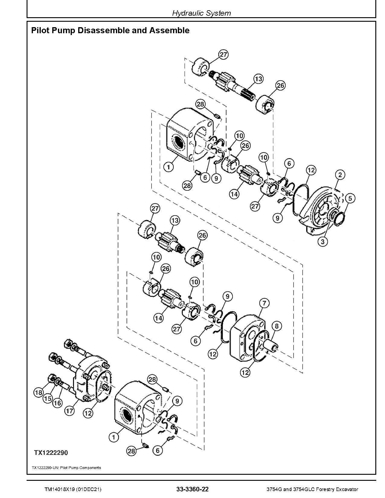 John Deere 3754G 3754GLC Forestry Excavators Repair Manual TM14018X19 (3)