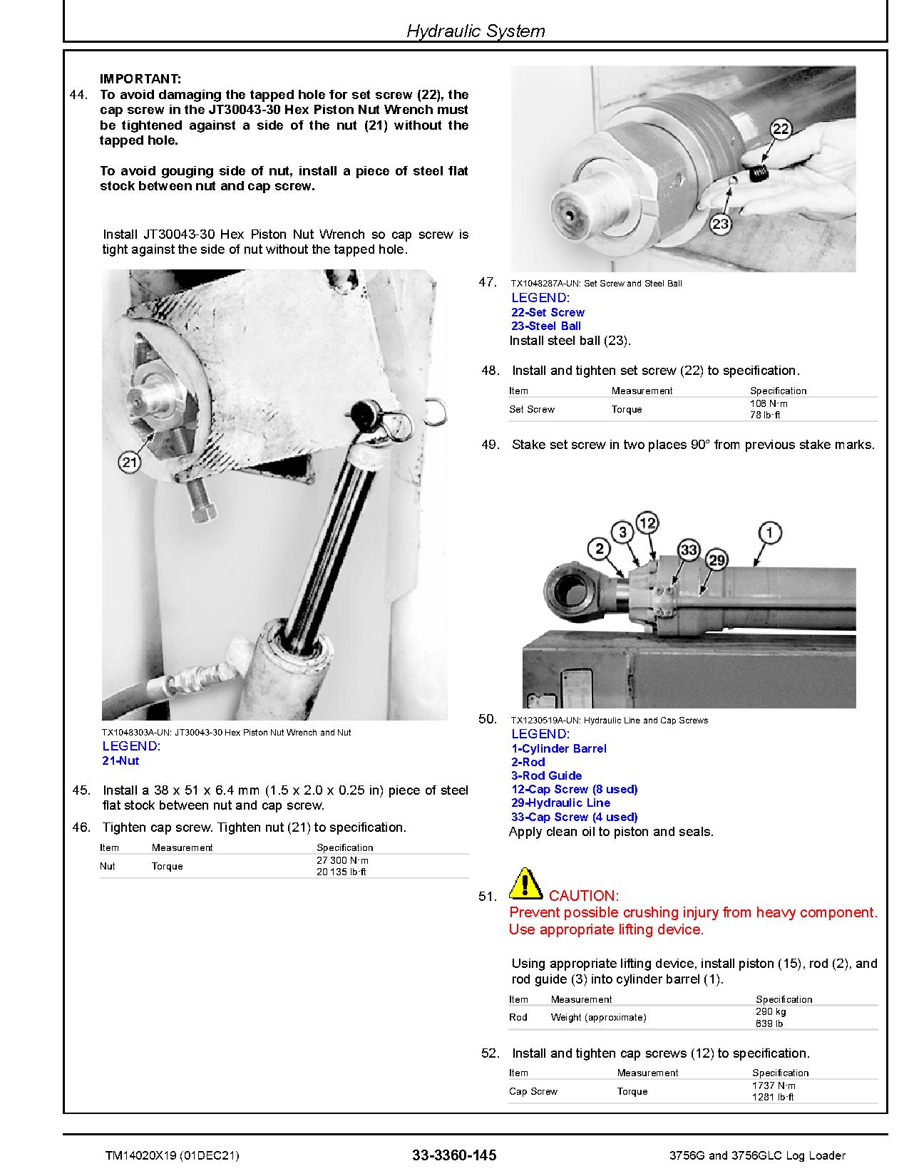 John Deere 3756G 3756GLC Log Loaders Repair Manual TM14020X19 (4)