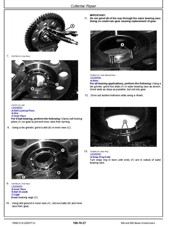 John Deere 381 388 488 Mower Conditioners Technical Manual TM301219 (4)