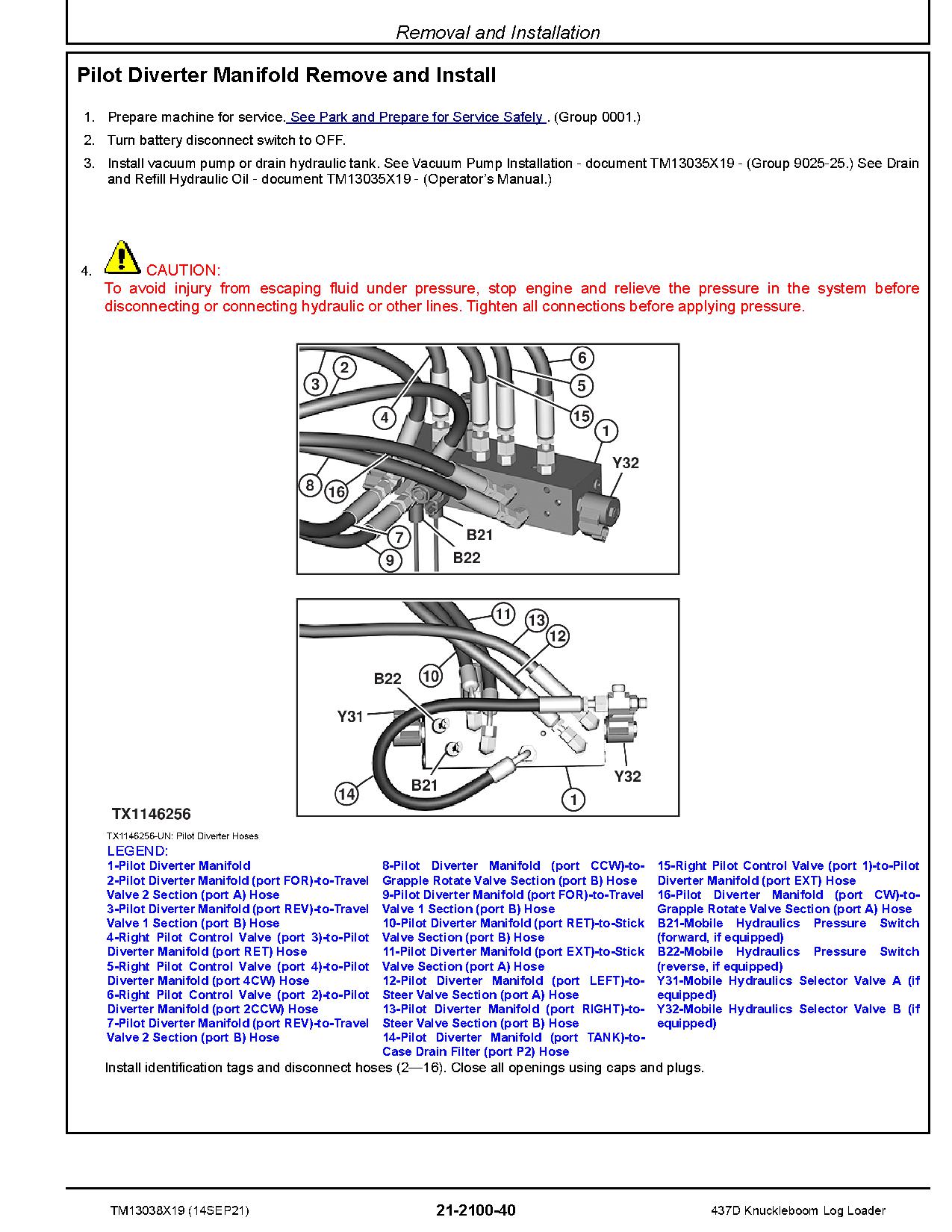 John Deere 437D Knuckleboom Log Loaders Repair Manual TM13038X19 (3)