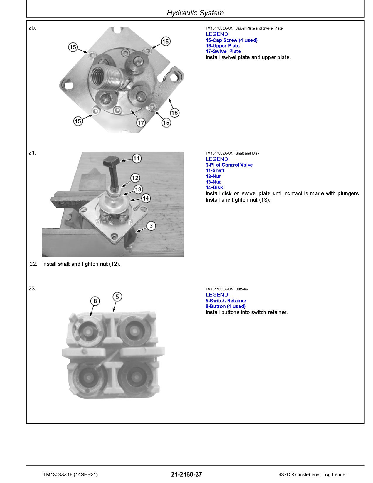 John Deere 437D Knuckleboom Log Loaders Repair Manual TM13038X19 (4)