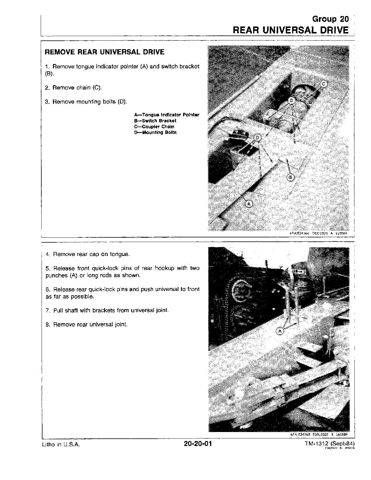 John Deere 4720 Forage Harvesters Technical Manual TM1312 (2)