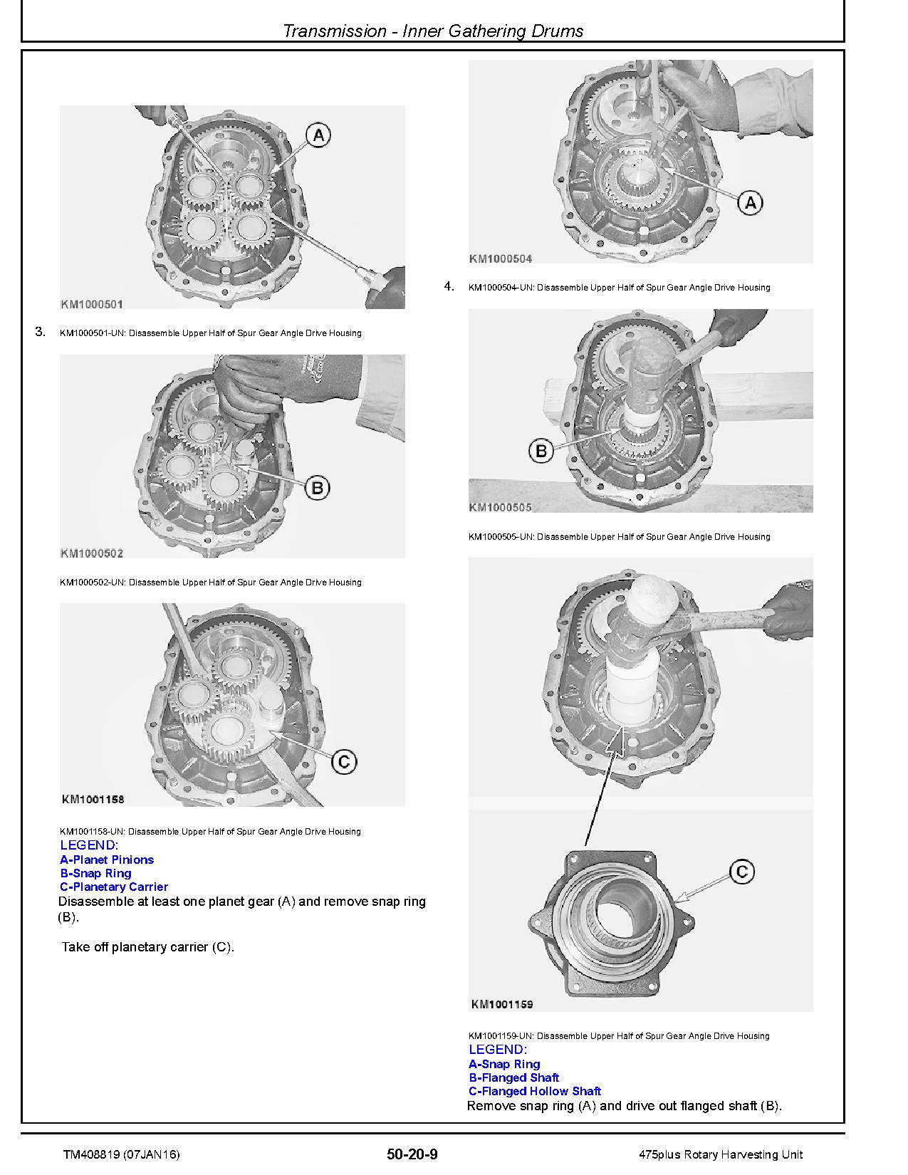 John Deere 475plus Rotary Harvesting Units Technical Manual TM408819 (3)