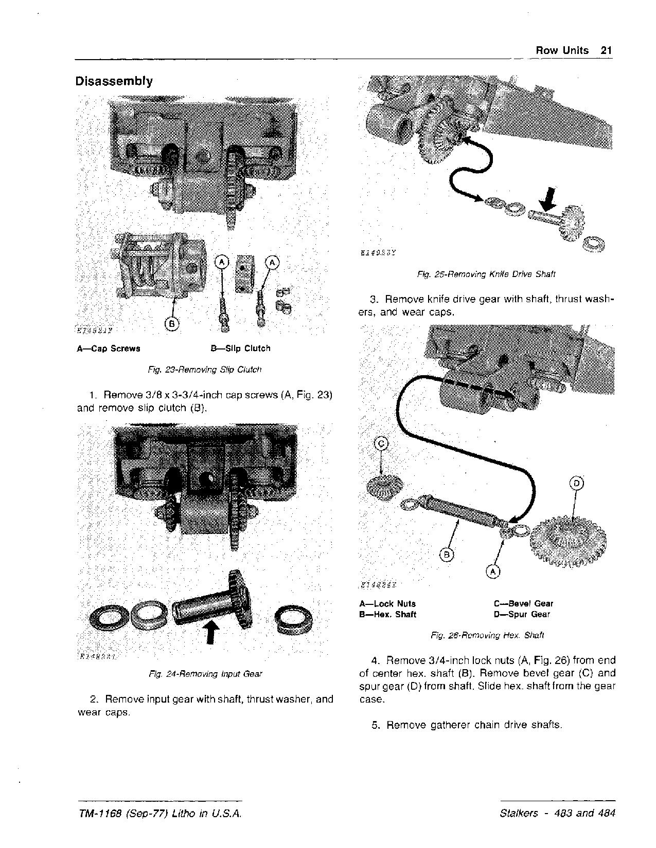 John Deere 483 484 Stalkers Technical Manual TM1168 (2)