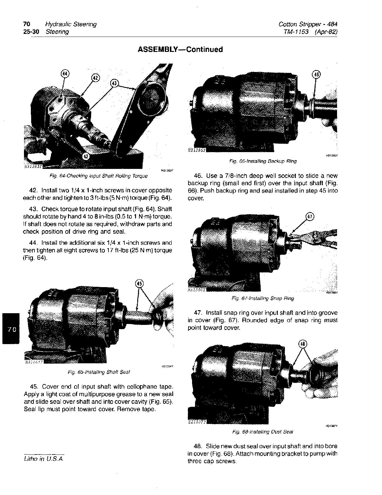 John Deere 484 Cotton Strippers Technical Manual TM1153 (4)