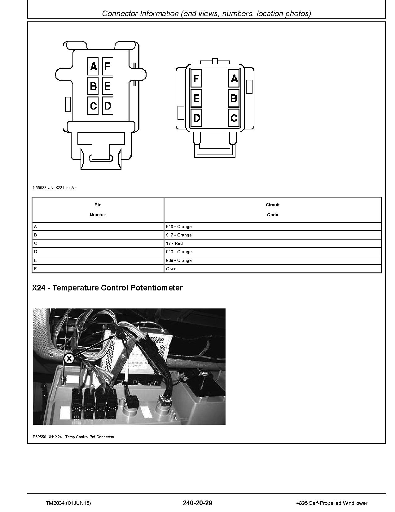 John Deere 4895 Self Propelled Windrowers Diagnostic Manual TM2034 (2)