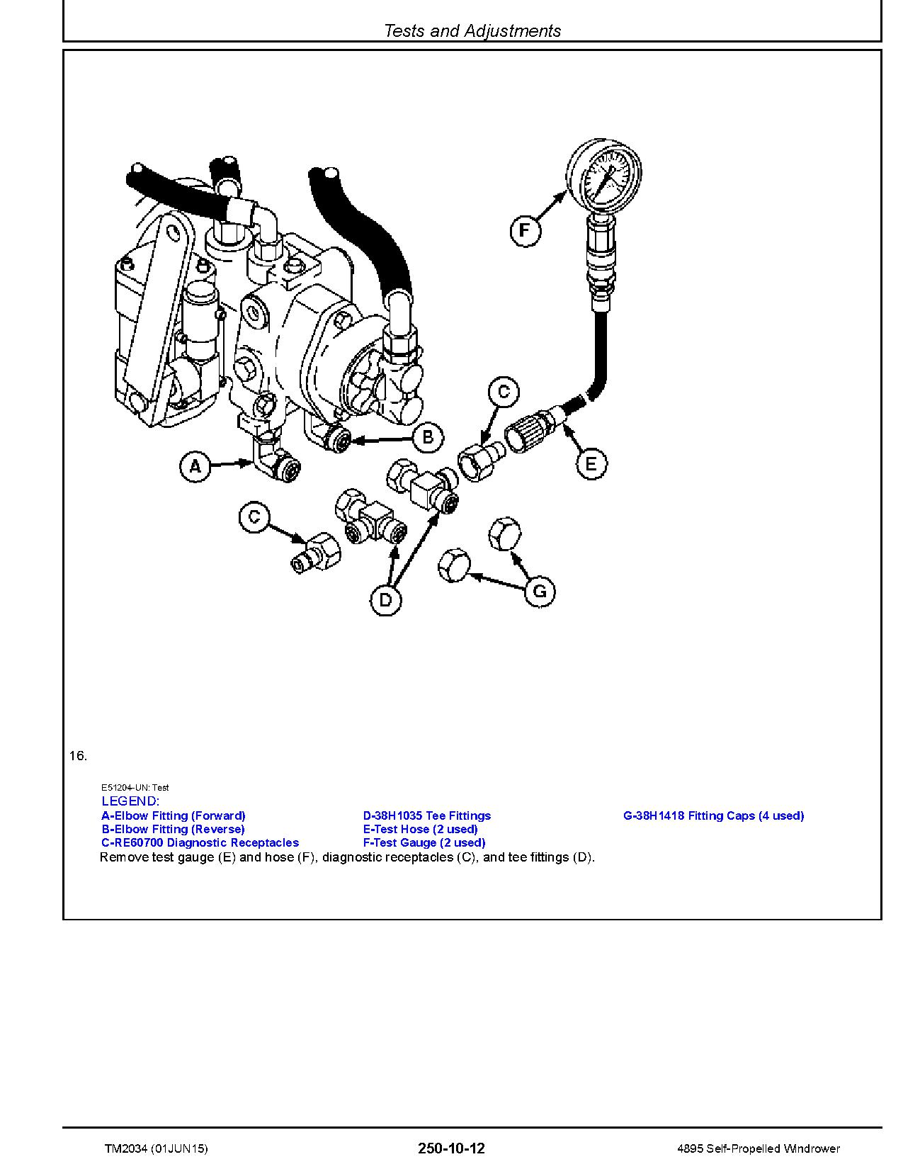 John Deere 4895 Self Propelled Windrowers Diagnostic Manual TM2034 (3)