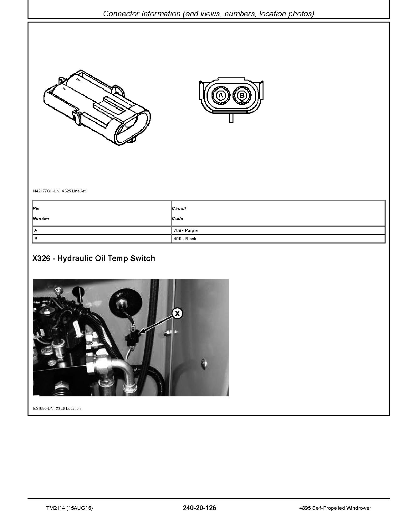 John Deere 4895 Self Propelled Windrowers Diagnostic Manual TM2114 (2)