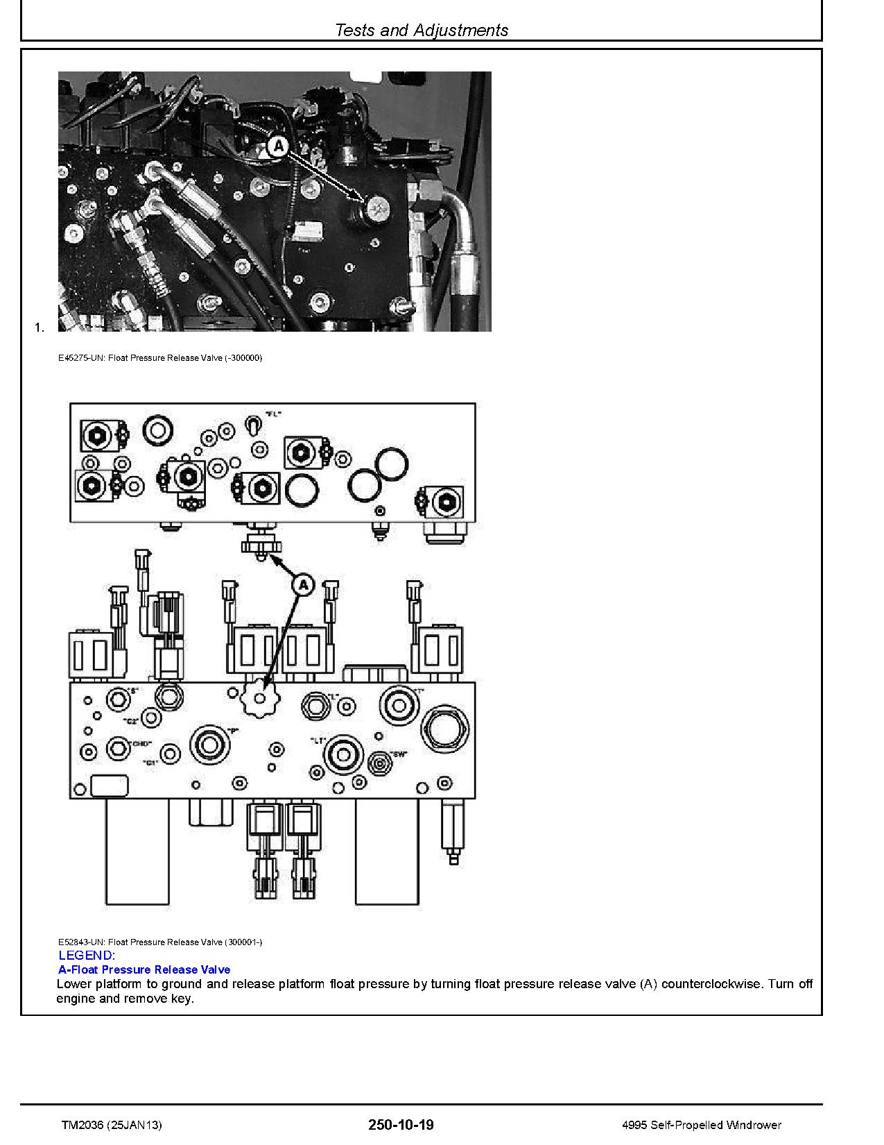 John Deere 4995 Self Propelled Windrowers Diagnostic Manual TM2036 (2)
