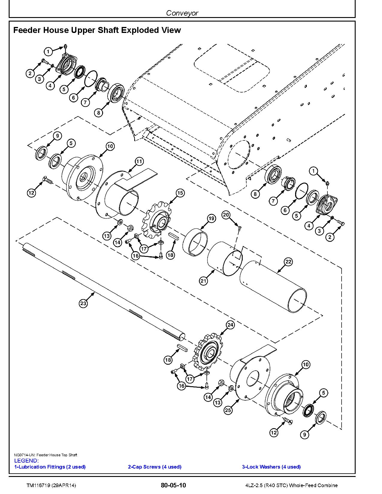John Deere 4LZ 2.5 R40 STC Combines Repair Manual TM116719 (3)