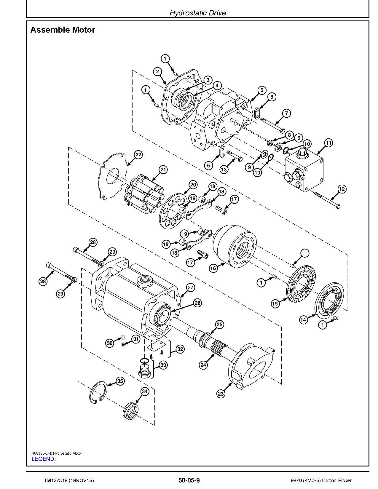 John Deere 4MZ 5 9970 Cotton Pickers Repair Manual TM127319 (3)