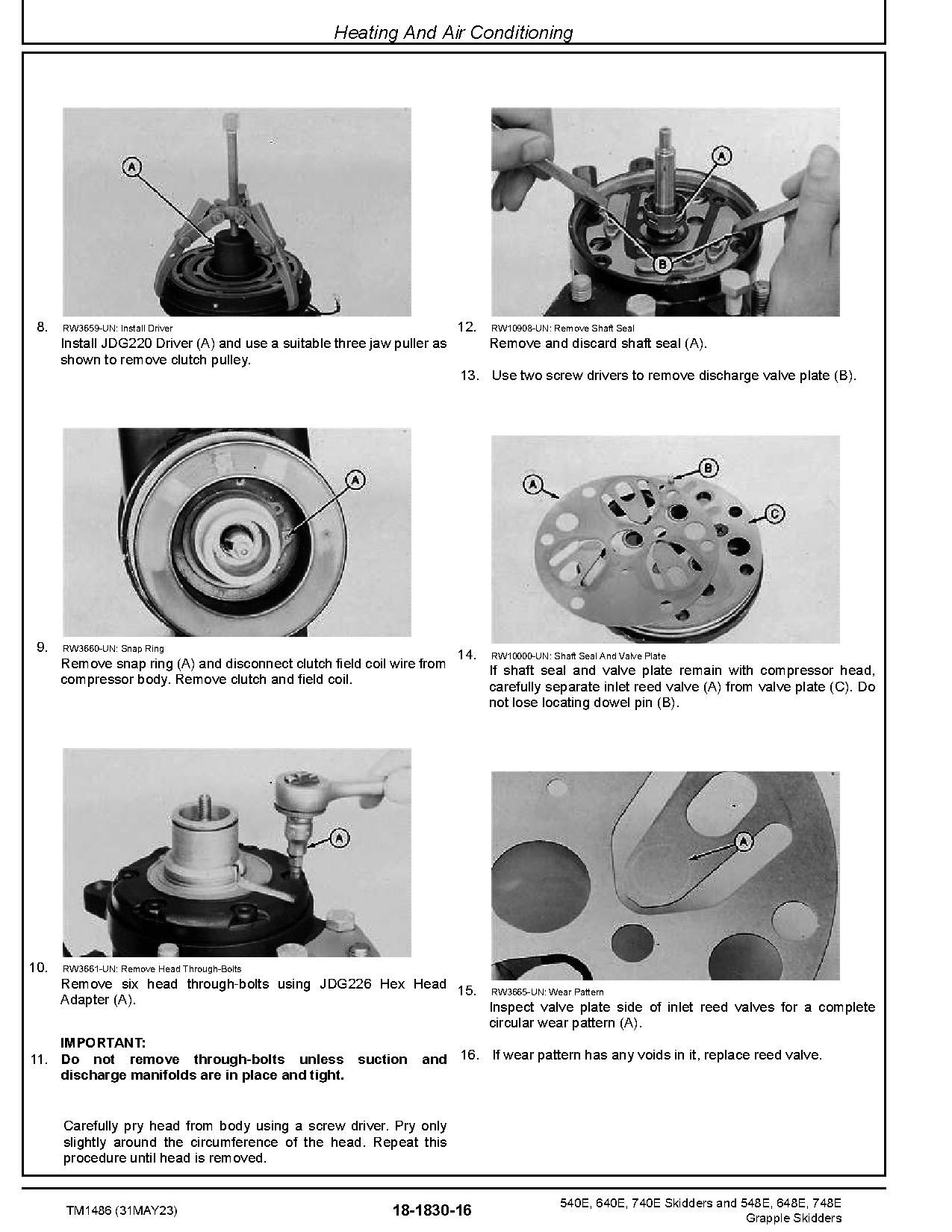 John Deere 540E 640E 740E 548E 648E 748E Skidders Repair Manual TM1486 (4)