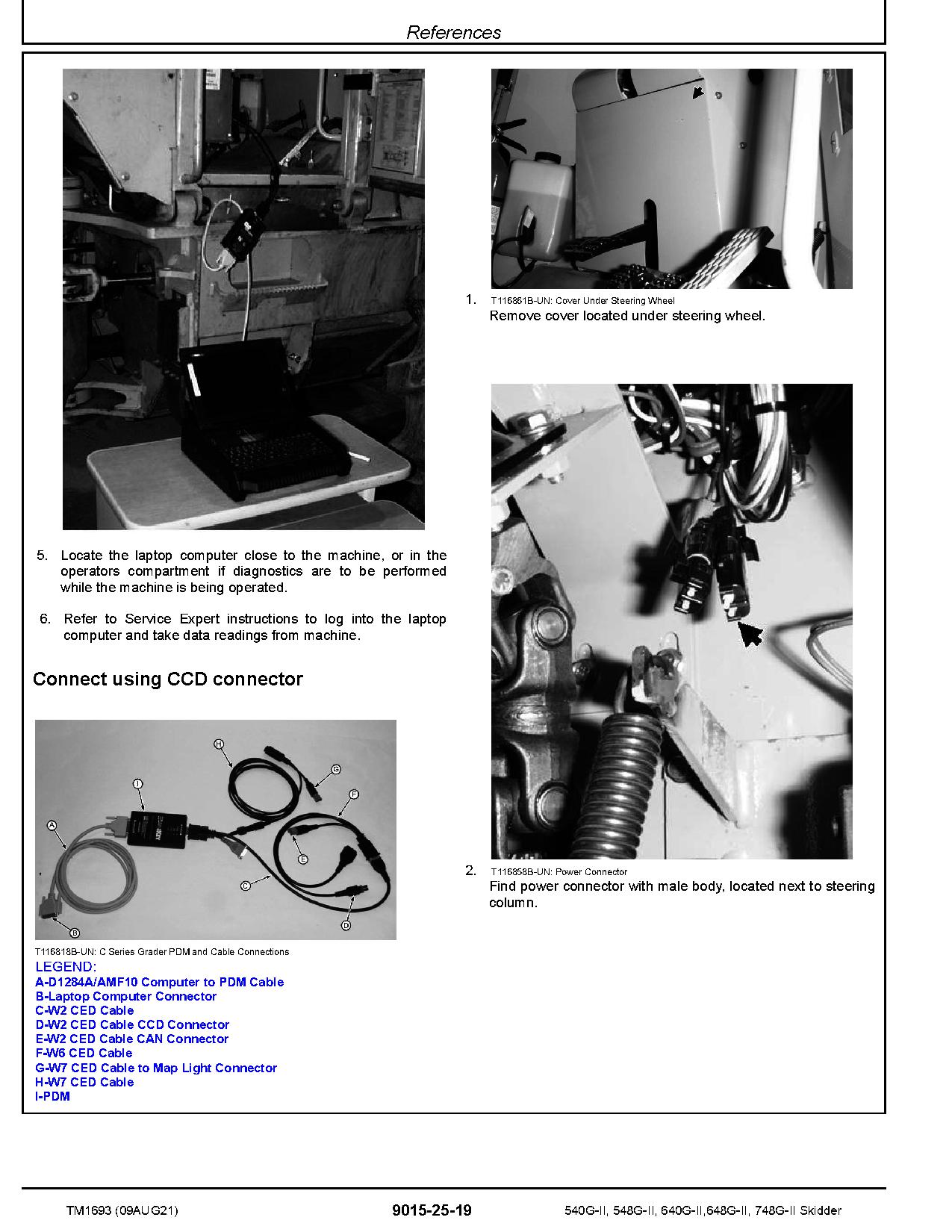 John Deere 540G II 640G II 548G II 648G II 748G II Skidders Operation Test Manual TM1693 (3)