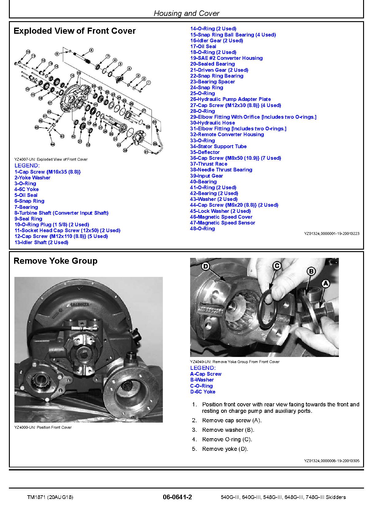 John Deere 540G III 640G III 548G III 648G III 748G III Skidders Repair Manual TM1871 (3)