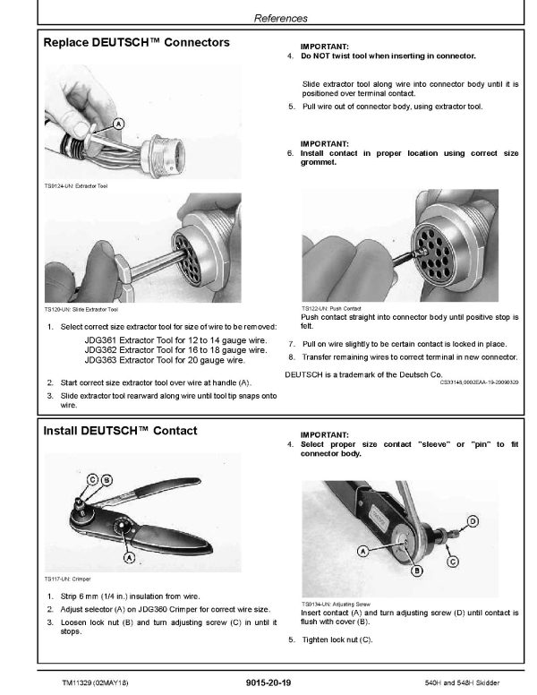 John Deere 540H 548H Skidders Operation Test Manual Tm11329 (2)