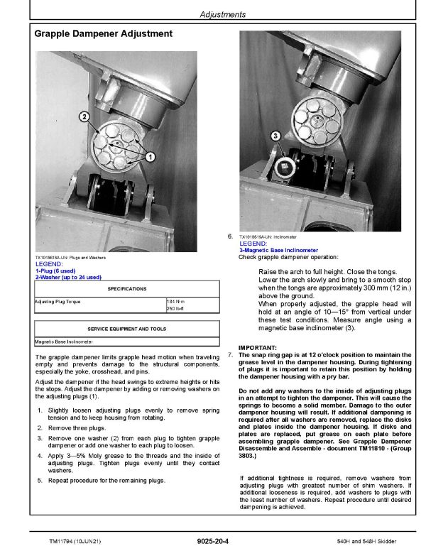 John Deere 540H 548H Skidders Operation Test Manual Tm11794 (4)