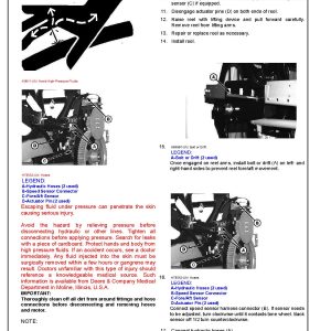 John Deere 615F 630R Rigid Cutting Platforms Repair Manual TM2165 (2)