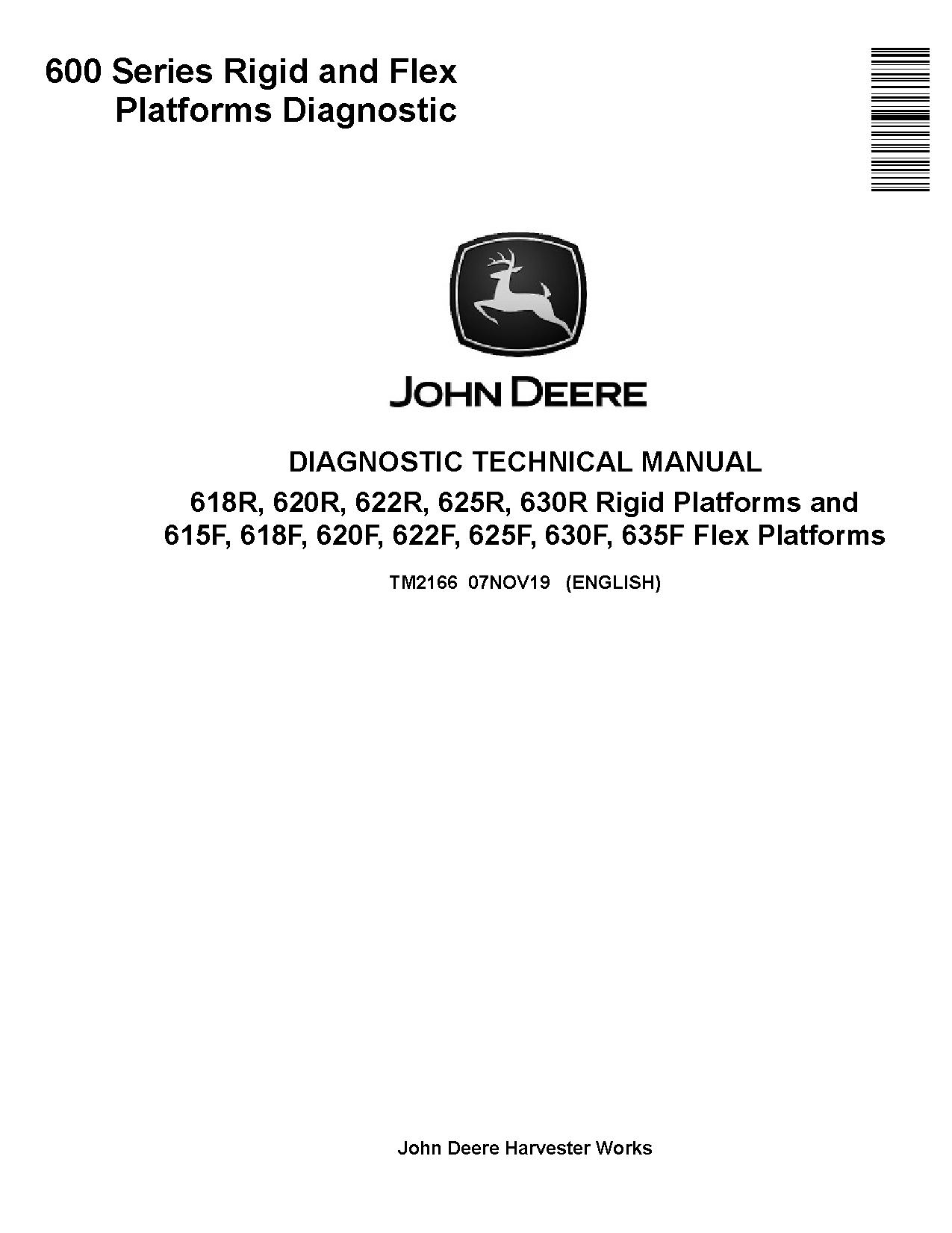 John Deere 615F 630R Rigid Platforms Diagnostic Manual TM2166 (1)