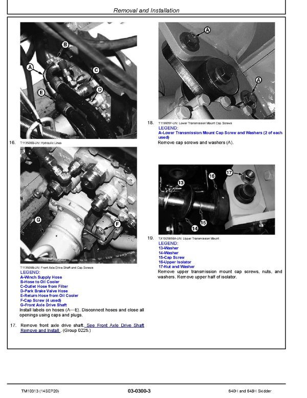 John Deere 640H 648H Skidders Repair Manual TM10313 John Deere 640H 648H Skidders Repair Manual Tm10313 (2)