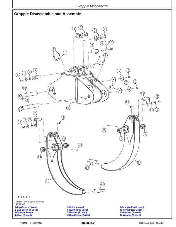 John Deere 640H 648H Skidders Repair Manual TM11811 John Deere 640H 648H Skidders Repair Manual Tm11811 (4)