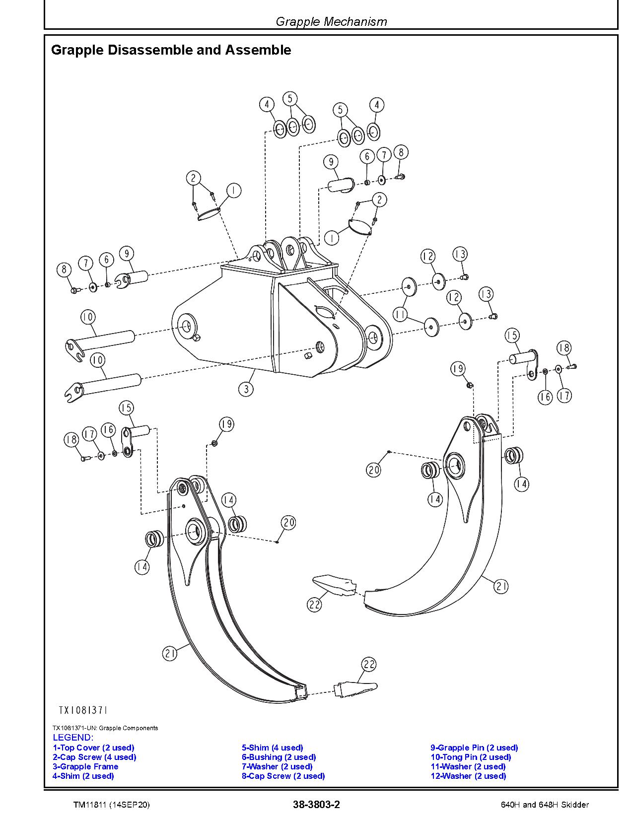 John Deere 640H 648H Skidders Repair Manual TM11811 (4)