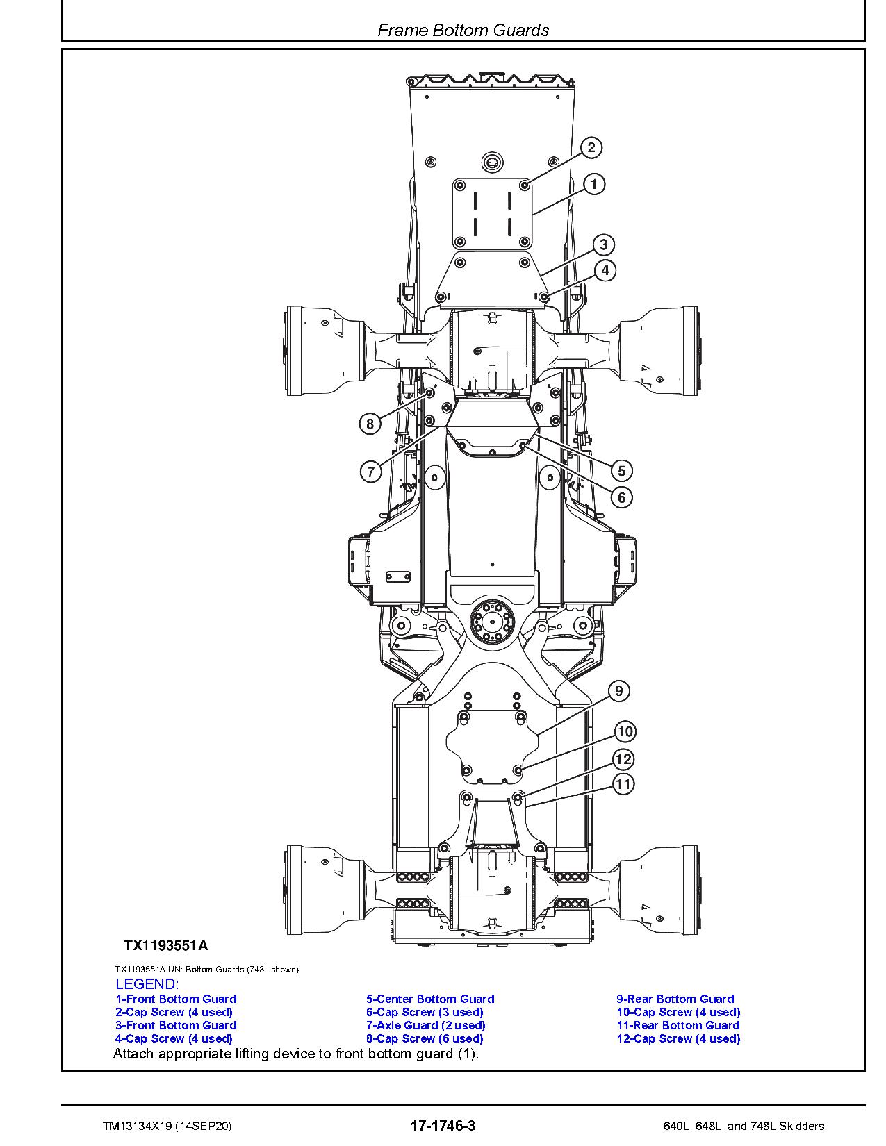 John Deere 640L 648L 748L Skidders Repair Manual TM13134X19 (3)