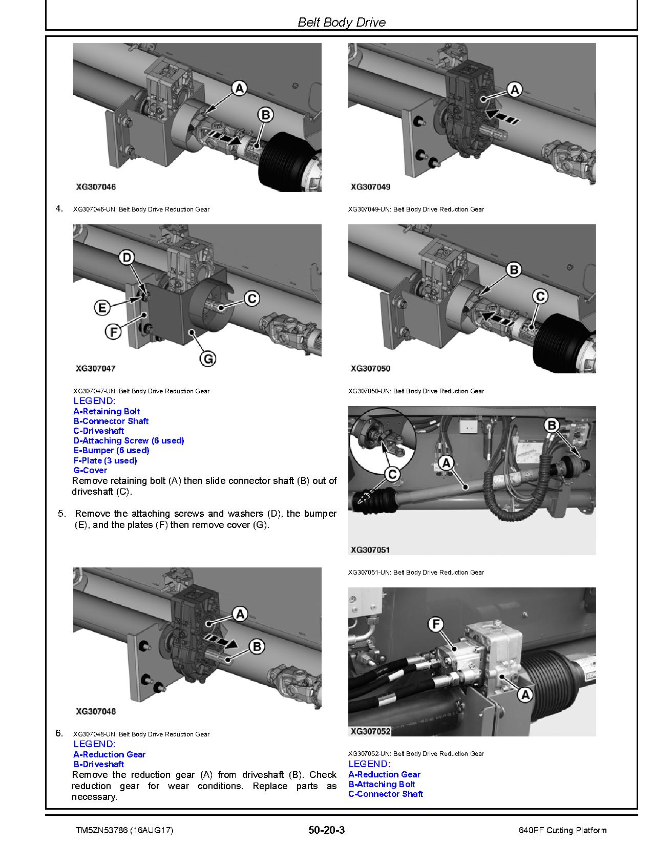 John Deere 640PF Cutting Platforms Technical Manual TM5ZN53786 (4)