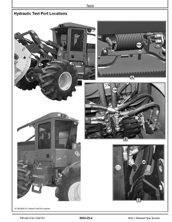 John Deere 643L II Wheeled Feller Buncher Operation Test Technical Manual TM14331X19 (4)