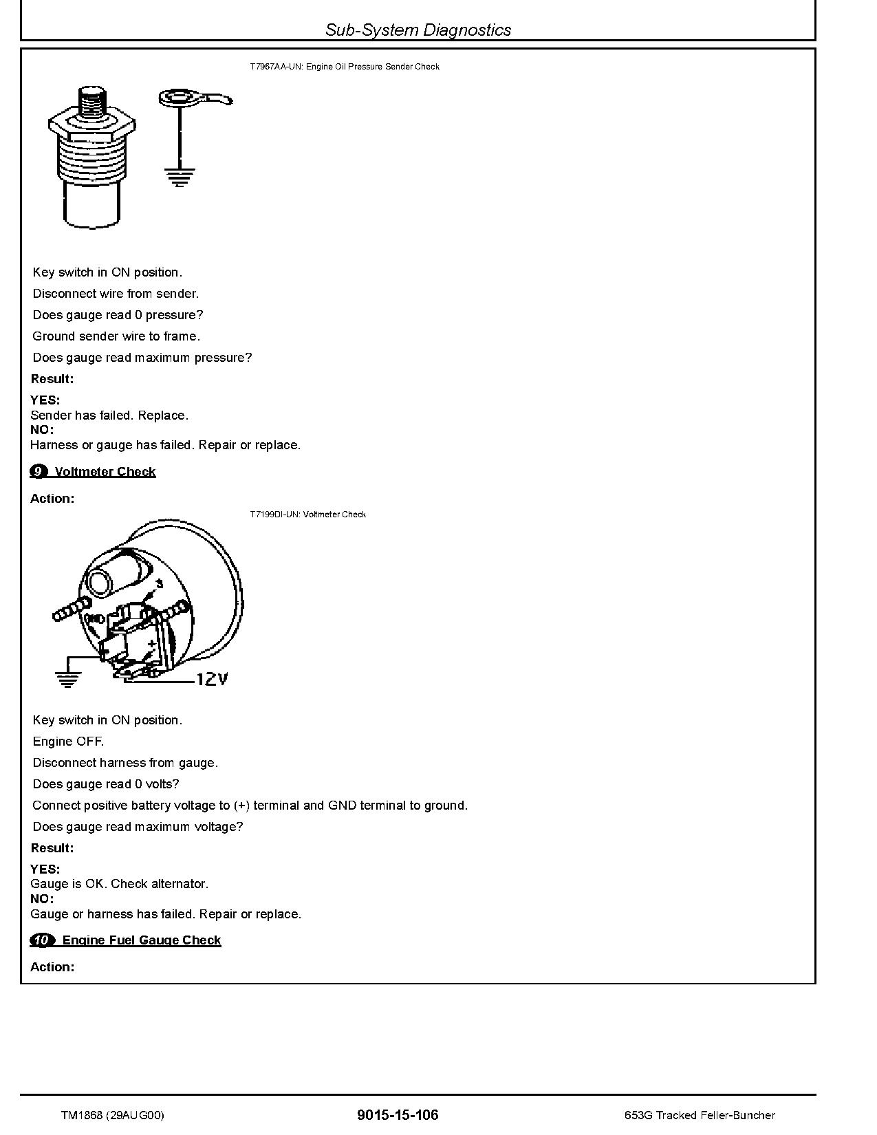 John Deere 653G Tracked Feller Bunchers Operation Test Manual TM1868 (2)