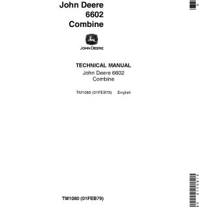 John Deere 6601 6602 Combines Technical Manual TM1080 (1)