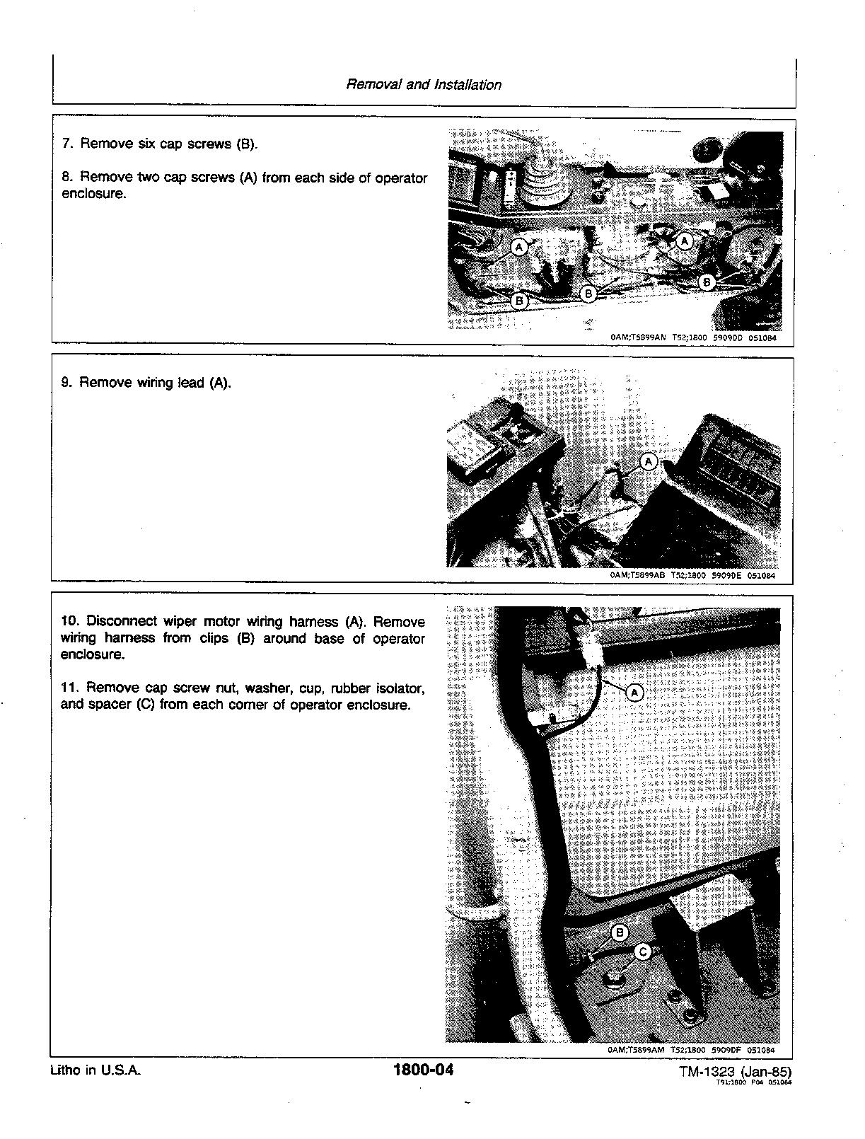 John Deere 690C Excavators 693C Feller Bunchers 693C Harvesters Diagnostic Repair Manual TM1323 (3)