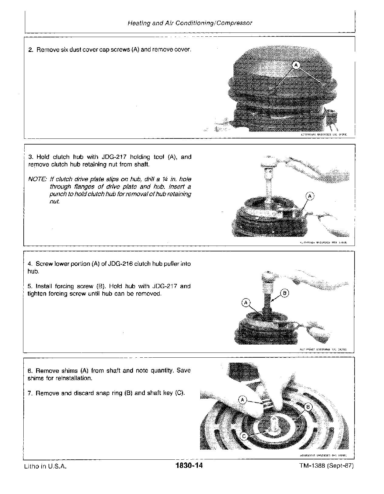John Deere 690D Excavators 693D Feller Bunchers 693D Harvesters Repair Manual TM1388 (4)