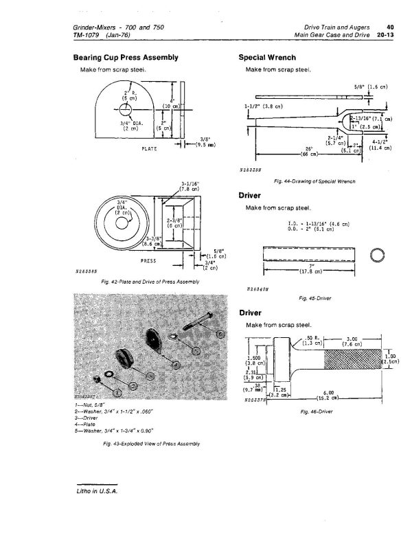 John Deere 700 750 Grinder-Mixers Technical Manual TM1079 John Deere 700 750 Grinder Mixers Technical Manual Tm1079 (4)