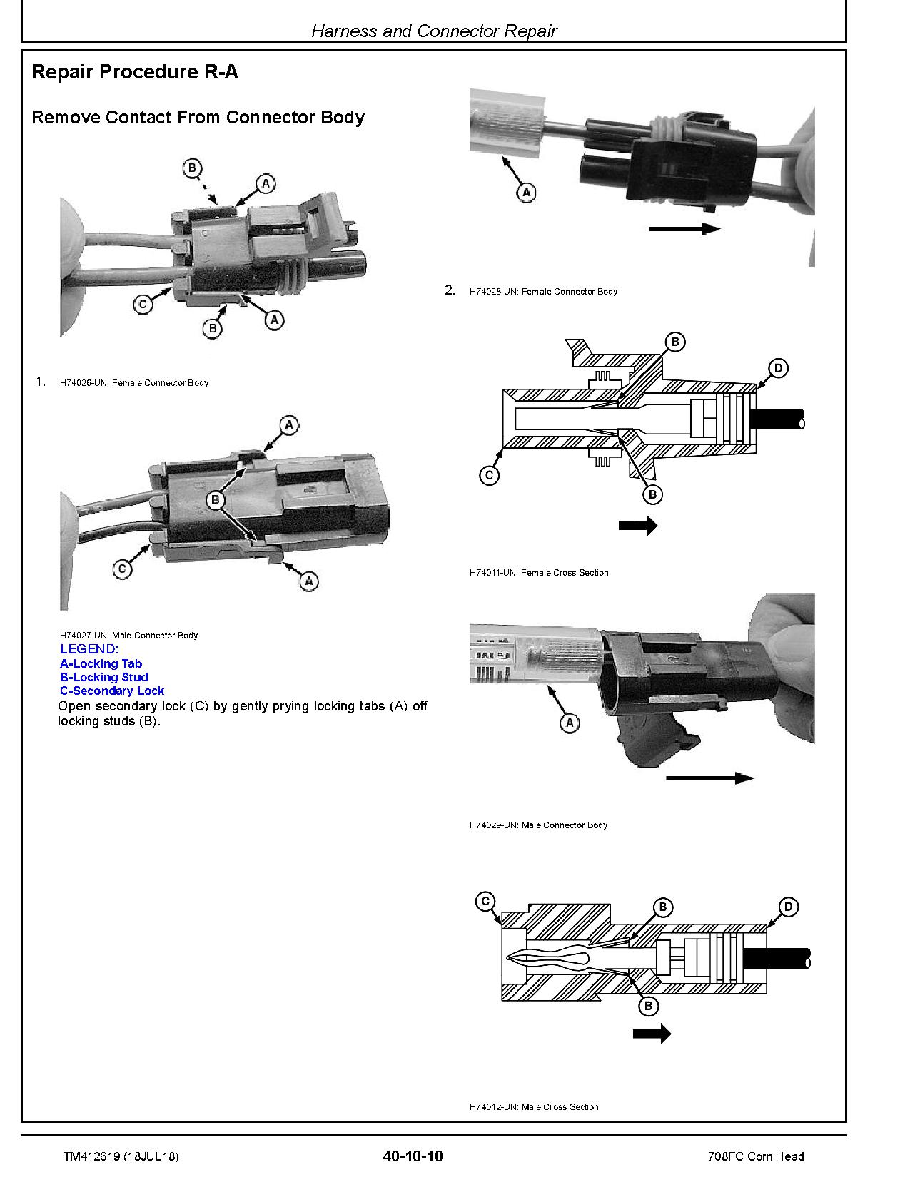 John Deere 708FC Corn Heads Repair Manual TM412619 (2)