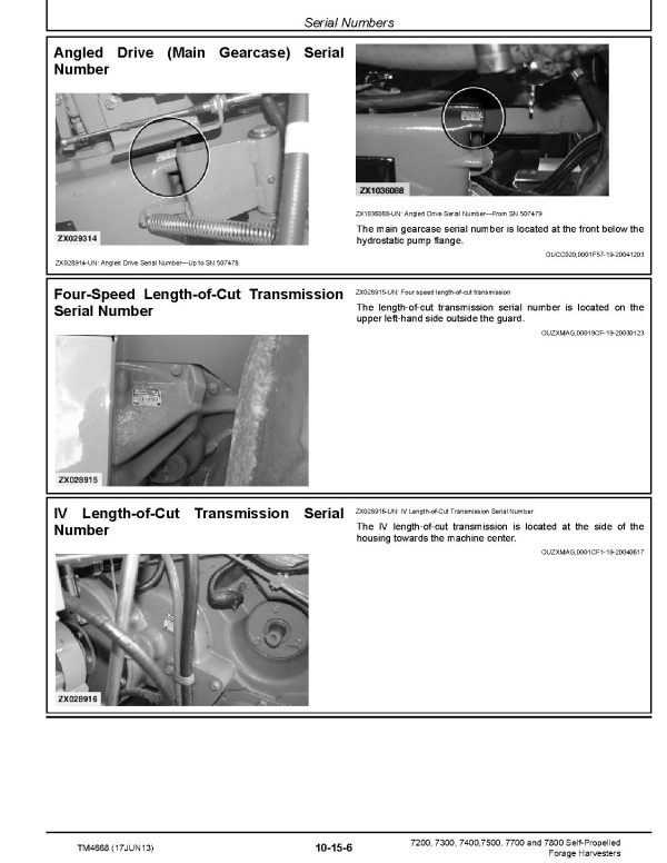 John Deere 7200 7300 7400 7500 7700 7800 Self Propelled Forage Harvesters Repair Manual TM4668 (2)