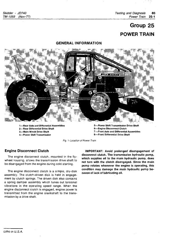 John Deere 740 Skidders Technical Manual Tm1059 (4)