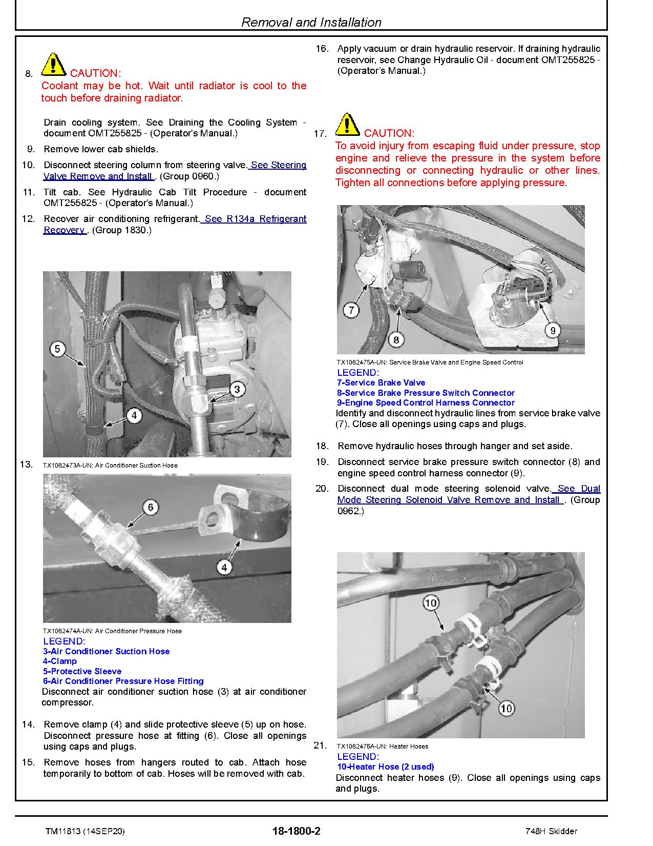 John Deere 748H Grapple Skidders Repair Manual TM11813 (2)