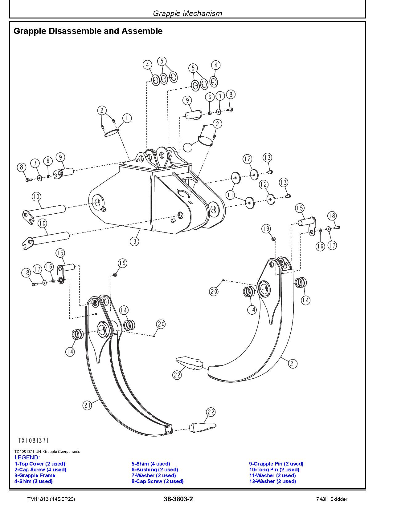 John Deere 748H Grapple Skidders Repair Manual TM11813 (4)