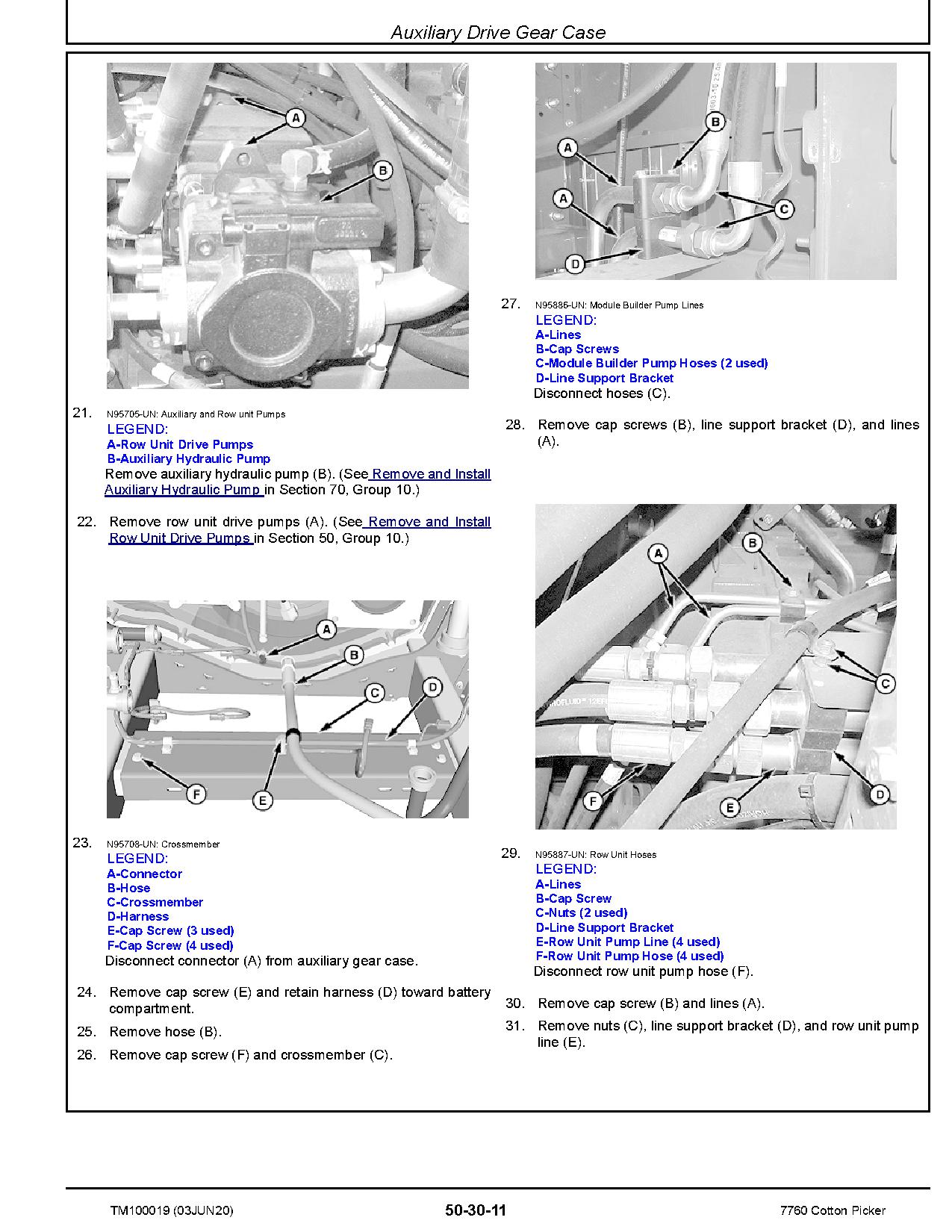 John Deere 7760 Cotton Pickers Repair Manual TM100019 (3)
