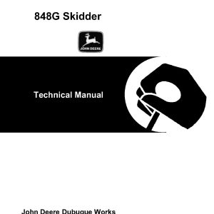 John Deere 848G Skidders Technical Manual TM1898 (1)