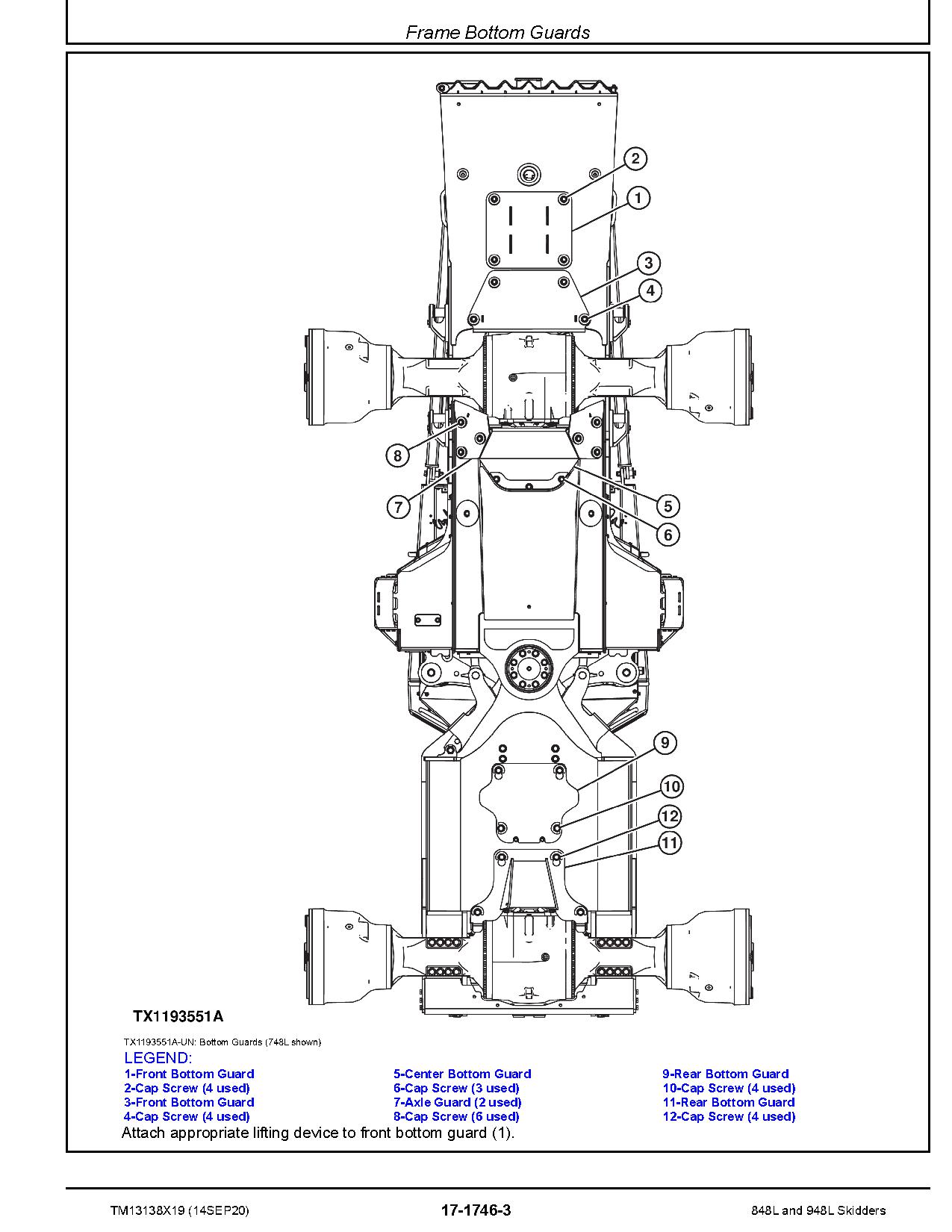 John Deere 848L 948L Grapple Skidders Repair Manual TM13138X19 (3)